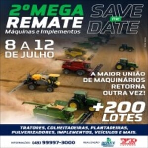 2º Mega Remate Máquinas e Implementos - 3ª Etapa