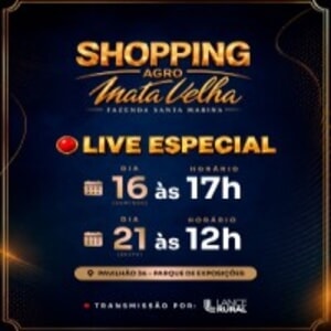LIVE | Shopping Agro Mata Velha